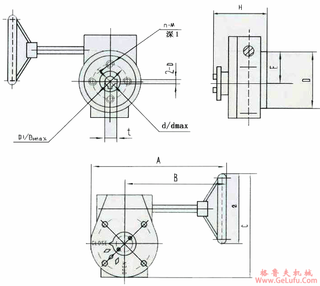 XJ系列阀门减速器