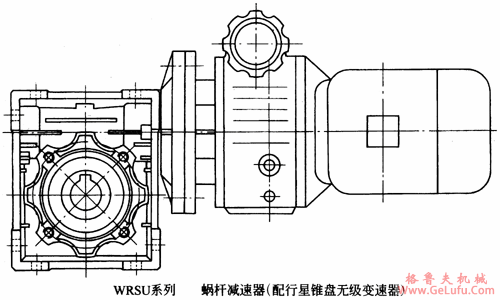 WRSU系列蜗轮蜗杆减速机产品特点及性能参数(图2)