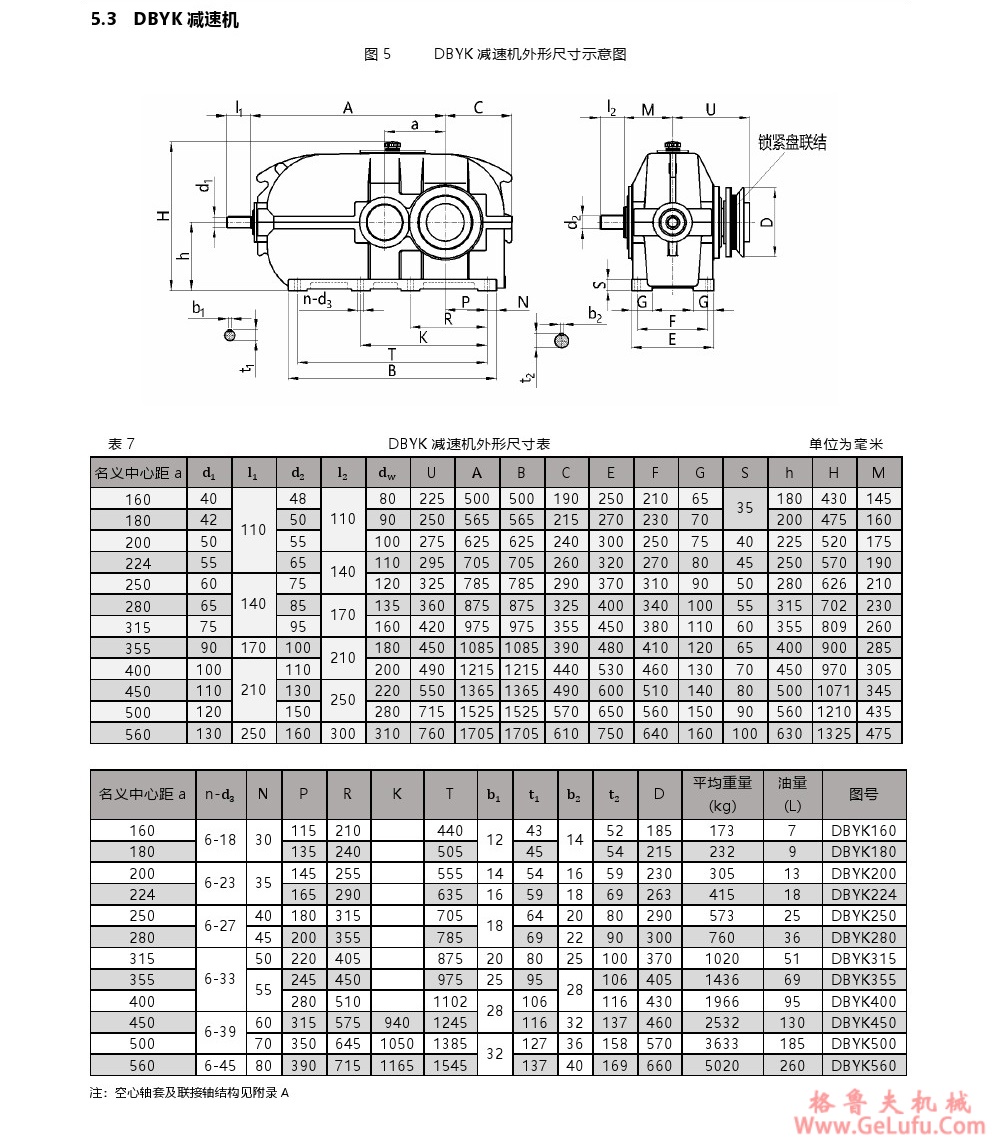 DBY圆锥圆柱齿轮减速机(图8)