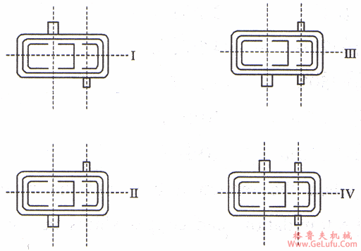 ZD（H）MCD80、90、100系列圆柱齿轮减速机装配形式(图2)