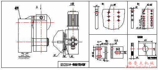 QSC系列“三合一”减速机安装型式及驱动方式(图3)
