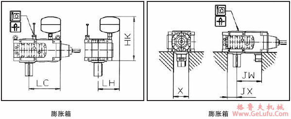 MC系列硬齿面中型齿轮减速机安装尺寸(3级锥齿轮斜齿轮减速机垂直安装)(图3)