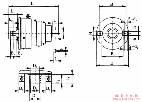 JNG型辊压机行星齿轮减速机型号规格(图3)