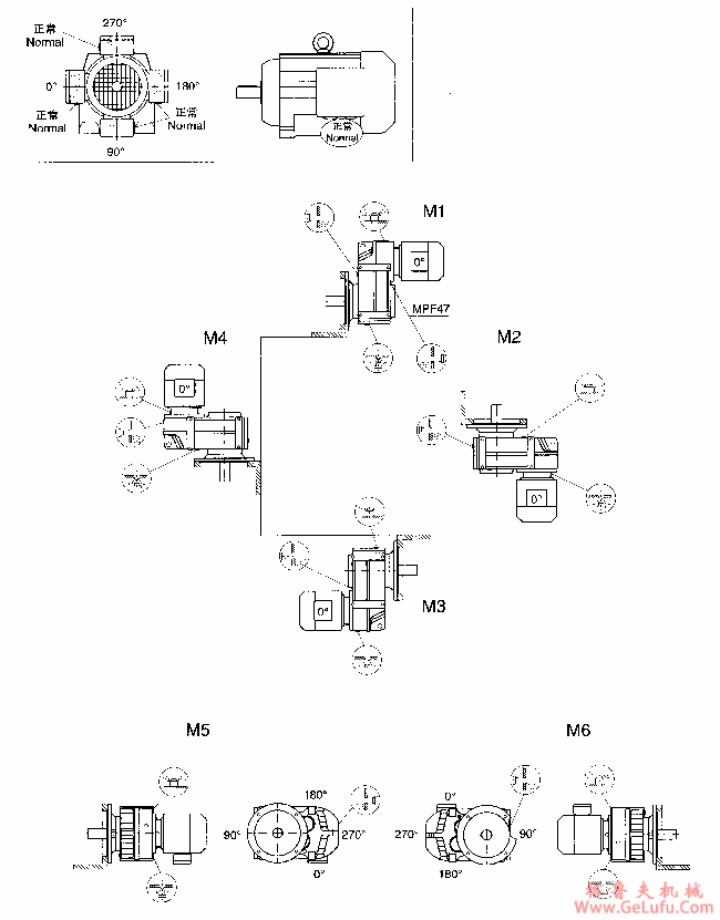 MPF/MPAF/MPAZ37-157安装形式图(图2)