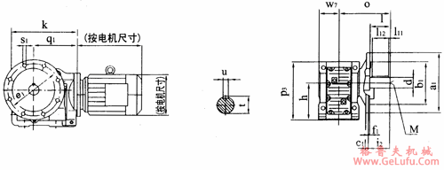 TXKF37-TXKF157法兰安装外形安装尺寸(图3)