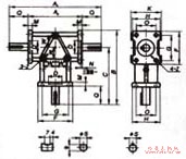ARA系列螺旋伞齿轮转向箱(图3)