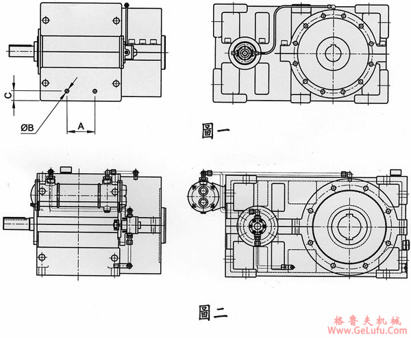 TEX型齿轮减速机润滑方式(图2)