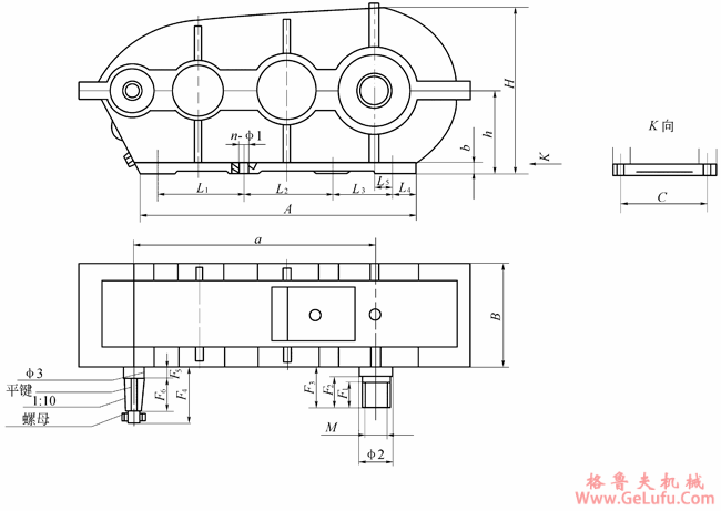 QSJ系列圆柱齿轮减速机(图2) QSJ系列圆柱齿轮减速机(图2)