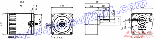 单相感应马达（出力6W-15W）(图2)