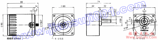 单相感应马达（出力25W-40W）(图2)