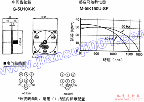 三相感应马达（出力120W-150W）(图5)