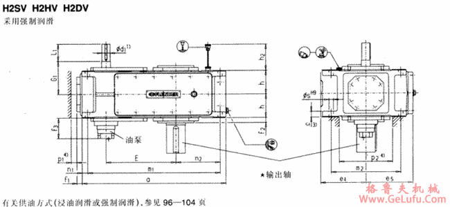 H2.V型平行轴齿轮箱两级传动立式安装(图3)