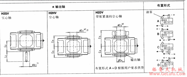 H2.V型平行轴齿轮箱两级传动立式安装(图4)