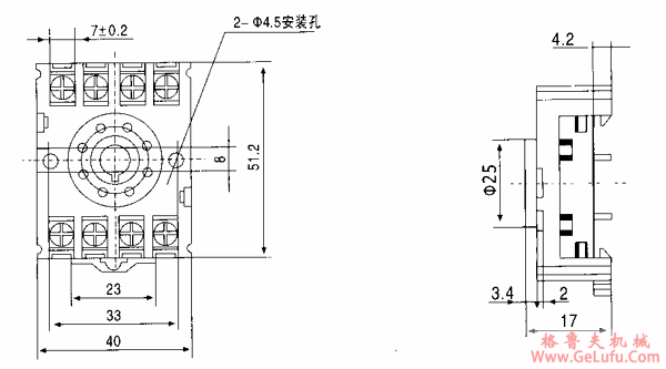 台湾YY、YN系列小型齿轮减速电机,调速电机与调速控制机(图5)