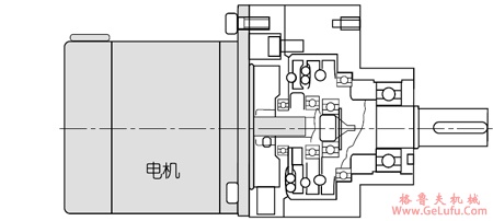 BRA系列球减速机式样及内部结构(图4)