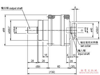 BRE系列球减速机(图6) BRE系列球减速机(图6)
