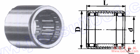 HFL型冲压外圈滚针离合机和轴承组件(图2)