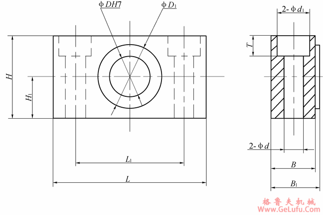 耳轴支座（LB）(图2)