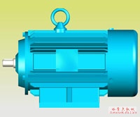 Y系列三相异步电动机3D模型(图2)