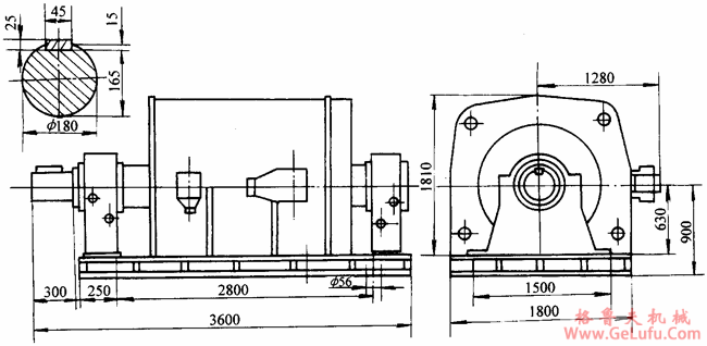 YA系列增安型中型高压三相异步电动机外形及安装尺寸(6kV或10kV)(图4) YA系列增安型中型高压三相异步电动机外形及安装尺寸(6kV或10kV)(图4)