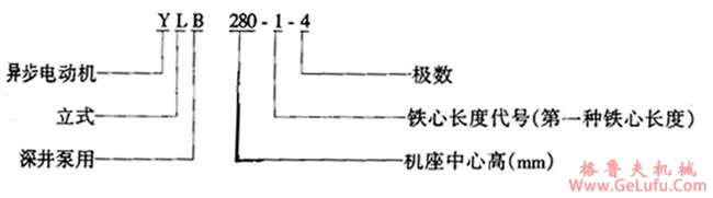 YLB系列深井水泵用三相异步电动机概述及结构简介(图2)