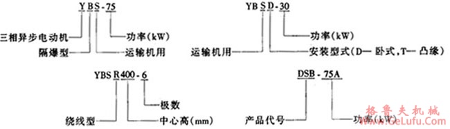 YBS系列运输机用隔爆型异步电动机概述及结构简介(图2)