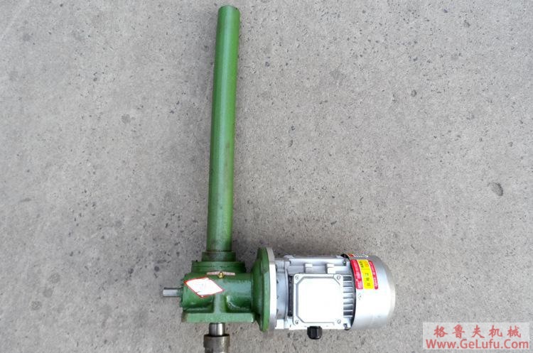 S型斜齿轮－蜗杆减速电机的安装位置