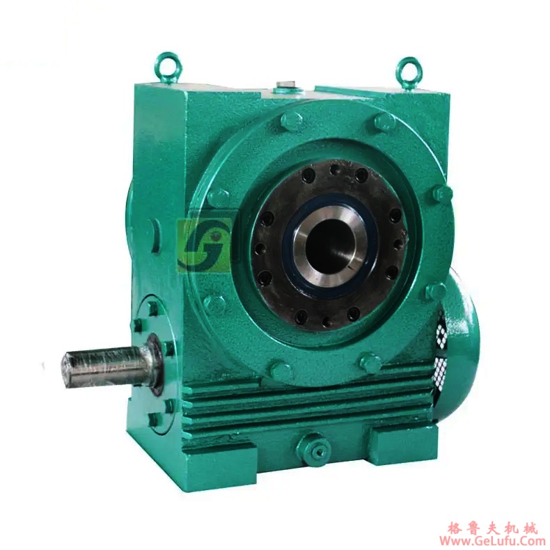 JWB-X系列的三对齿轮减速底座联接型（2～4.7D）外形及安装尺寸