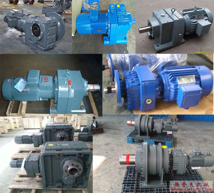 RX系列平行轴一级斜齿轮减速电机特点标记方法