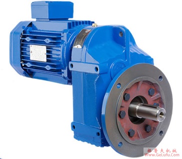 TXFAF37-TXFAF127型平行轴斜齿轮减速电机外形及安装尺寸