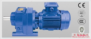 DF27、DF37、DF47、DF57、DF67、DF77、DF87、DF97、DF107、DF137、DF147、DF167、法兰安装斜齿轮减速机外形安装尺寸