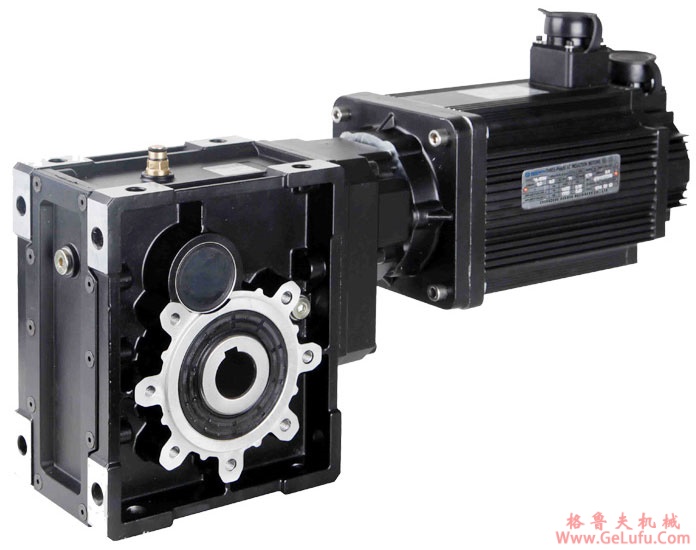 GR37系列斜齿轮减速电机安装结构尺寸