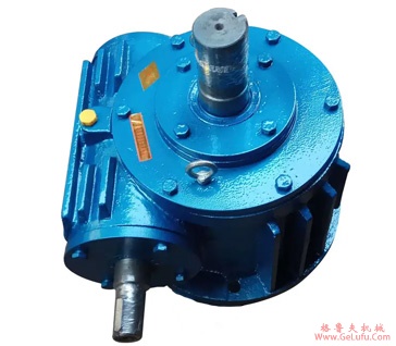 W型斜齿轮蜗轮蜗杆减速机选型表（0.55kW）