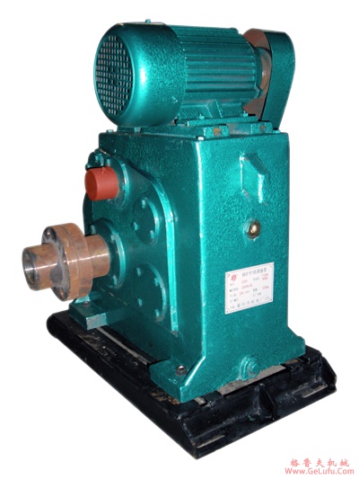 SWD100-SWD180底脚式,实心轴输出斜齿轮―蜗轮蜗杆减速电机外形及安装尺寸