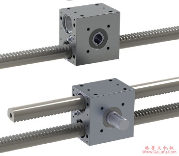 JF系列减速机出轴的安装与拆卸(GB10095-88)