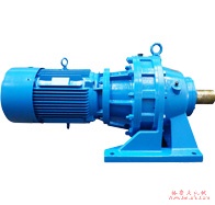 CZS型斜齿轮蜗杆减速机的技术参数表（功率为5.5KW）