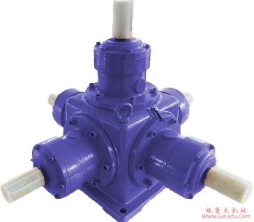 MC系列硬齿面中型齿轮减速机外形及安装尺寸(2级斜齿轮减速机水平安装)