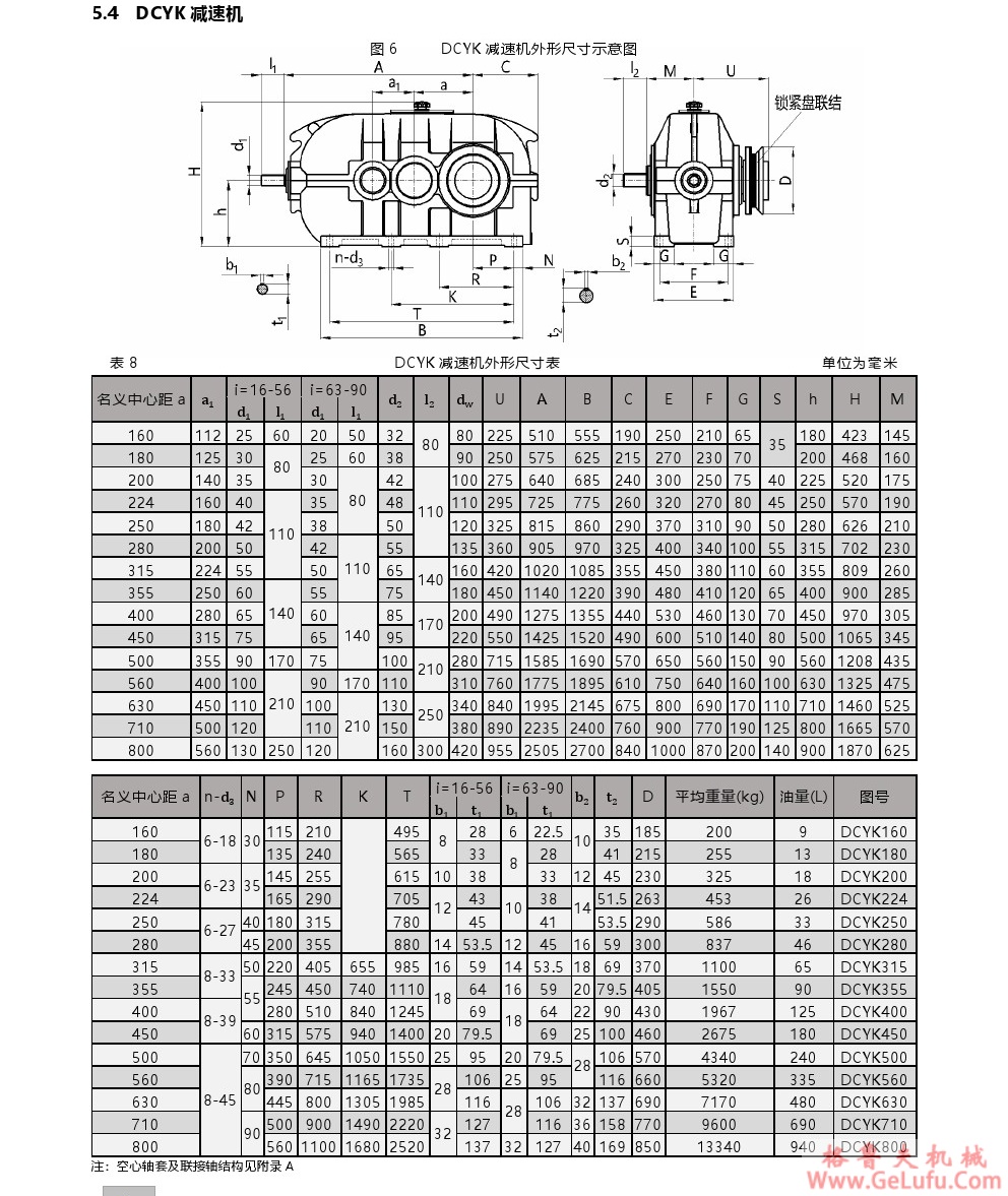 DBYK圆锥圆柱齿轮减速机(图9)