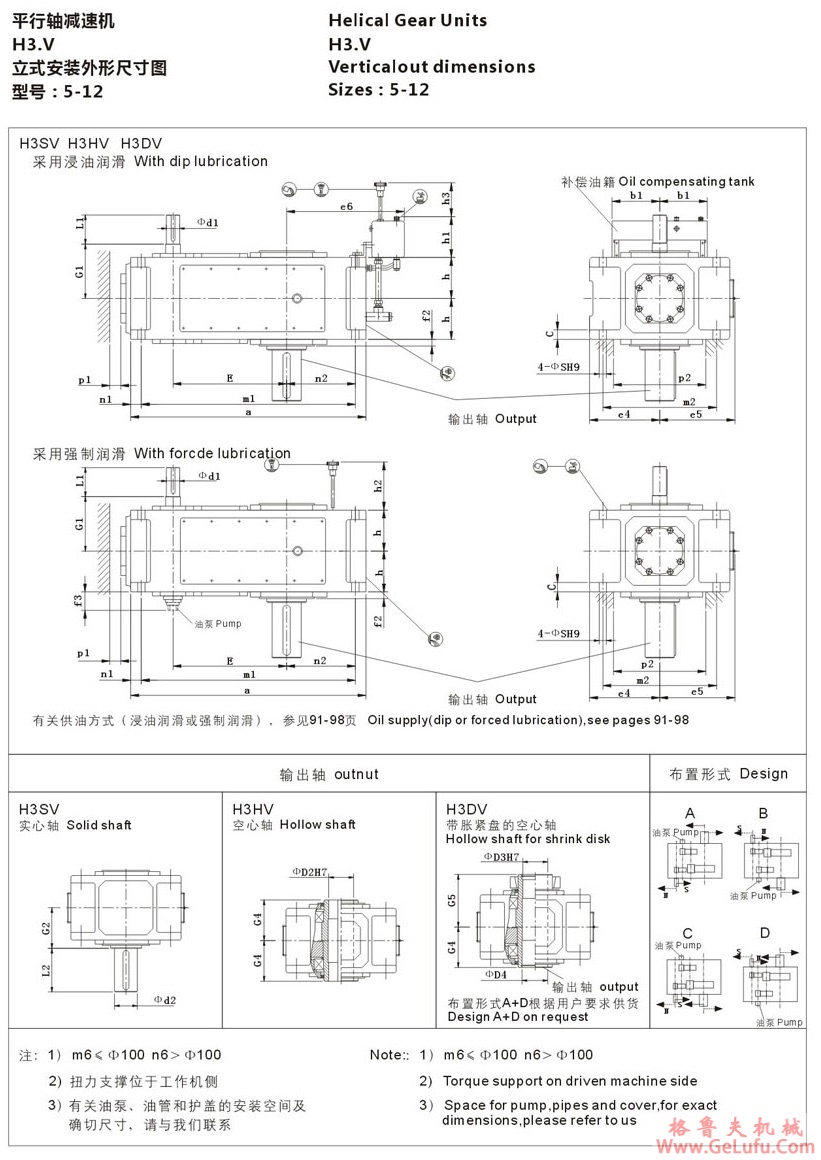 H3型大功率工业齿轮箱 (图7) H3型大功率工业齿轮箱 (图7)