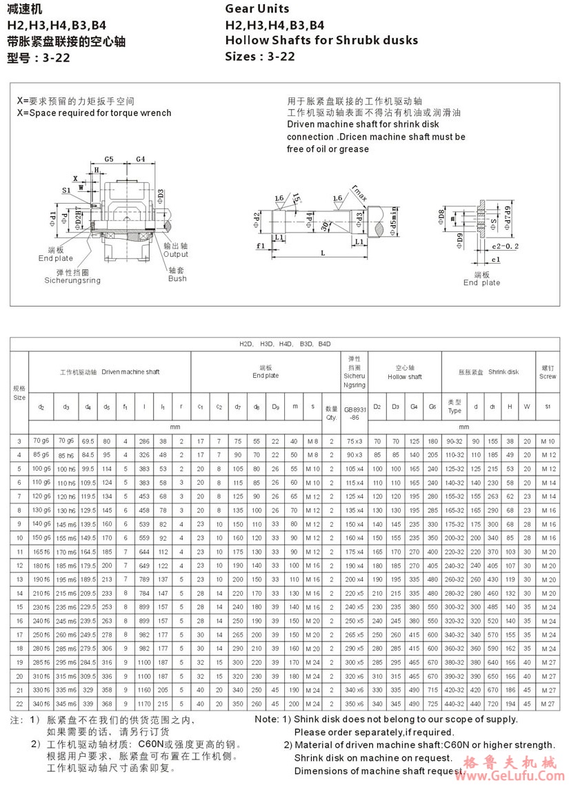 H3型大功率工业齿轮箱 (图35) H3型大功率工业齿轮箱 (图35)