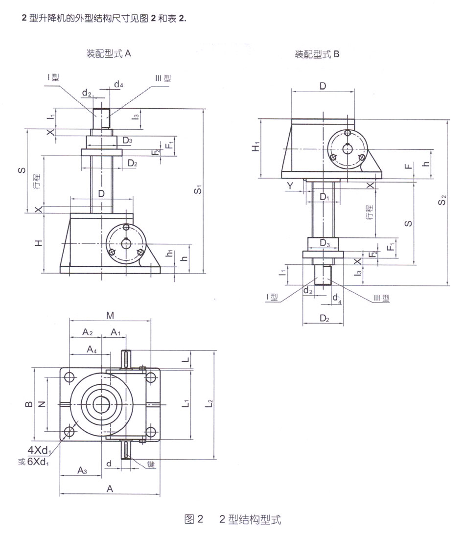 SWL蜗轮丝杆升降机 (图6)